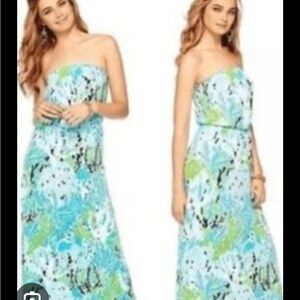Lilly Pulitzer Strapless Dress
